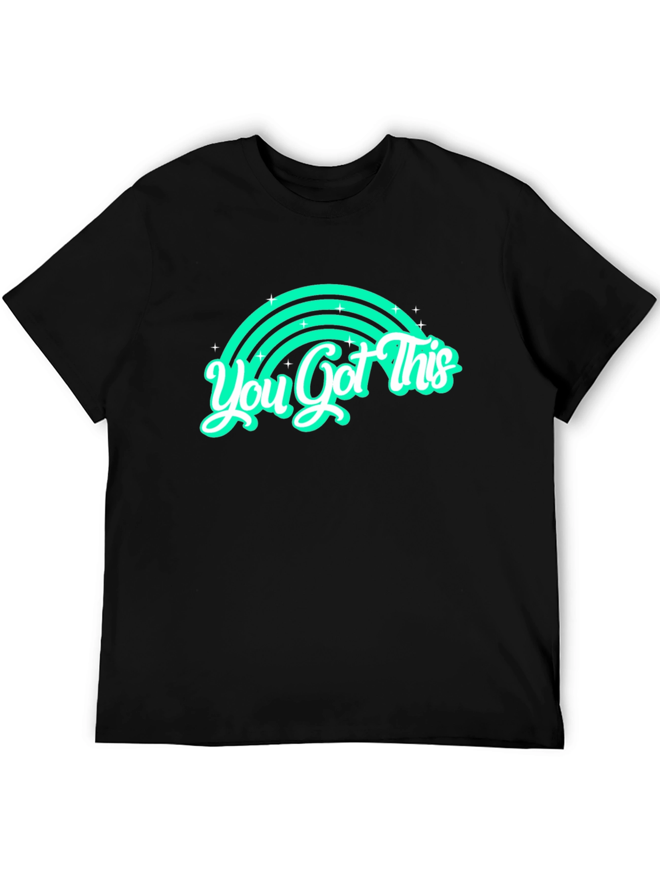 You Got This Rainbow Graphic Tee - Motivation Shirt