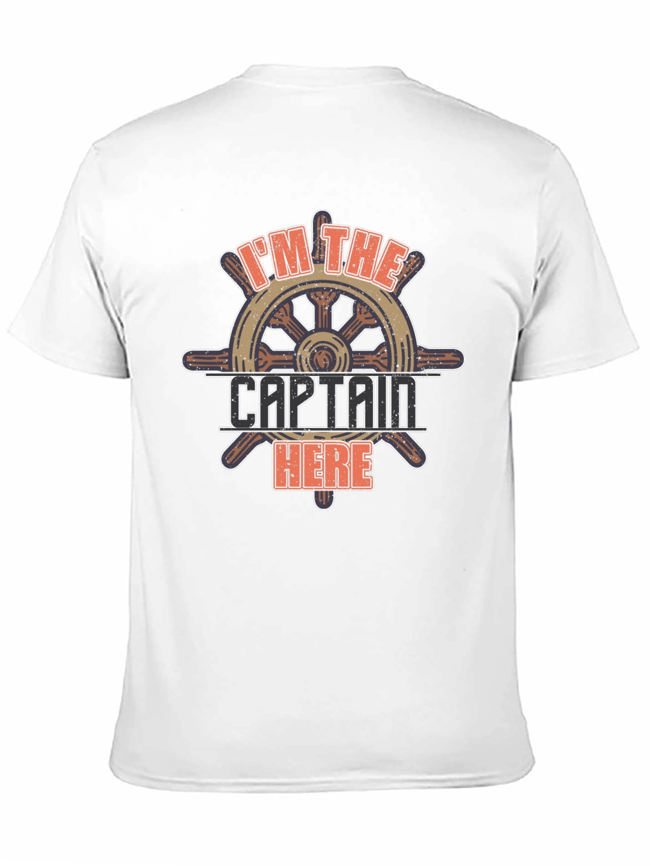 Im The Captain Here Graphic T-Shirt