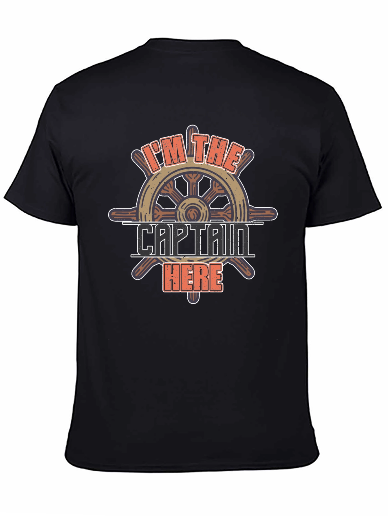 Im The Captain Here Graphic T-Shirt