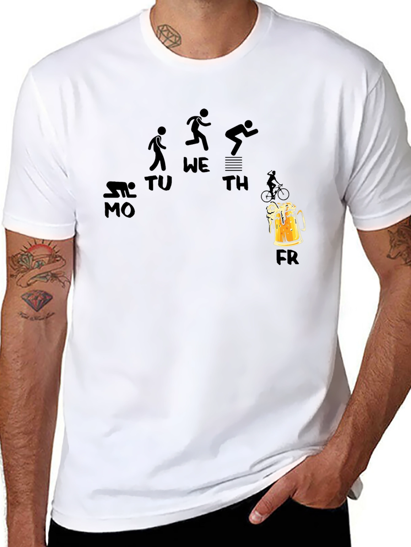 Workout Days Graphic Tee