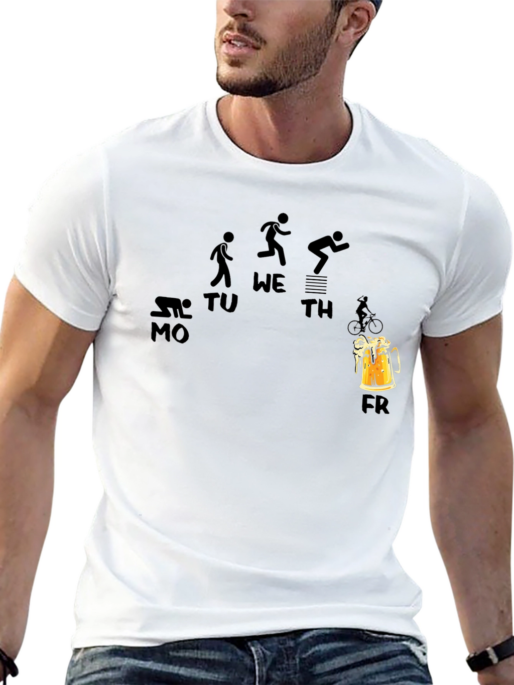 Workout Days Graphic Tee