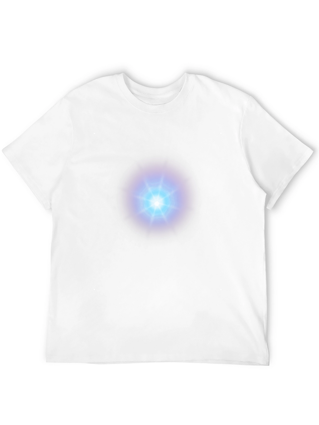 Arc Reactor Graphic T-Shirt - Black Cotton Blend
