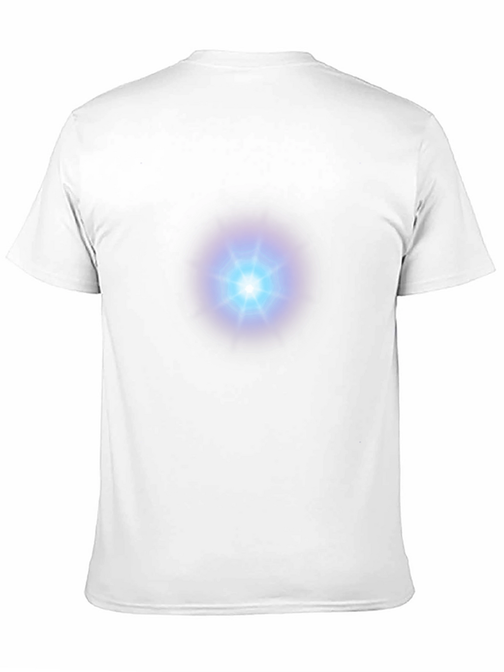 Arc Reactor Graphic T-Shirt - Black Cotton Blend