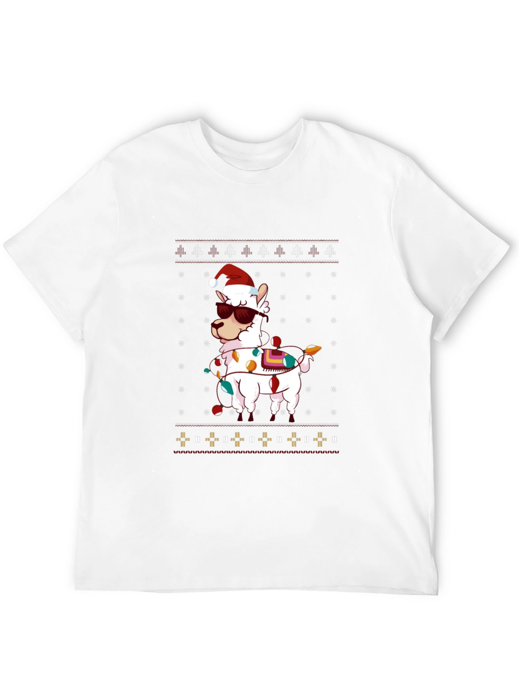 Llama Christmas T-Shirt