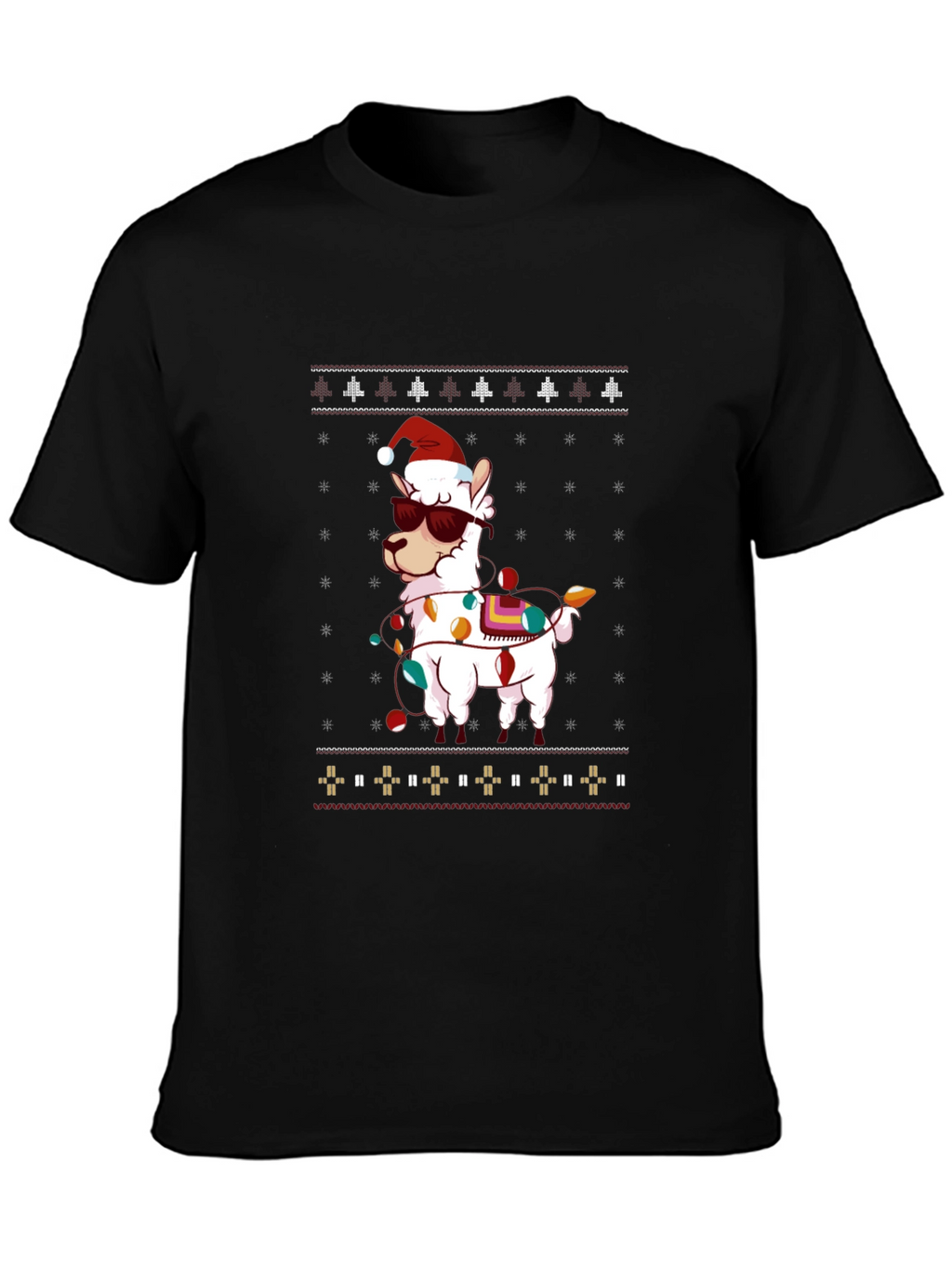 Llama Christmas T-Shirt