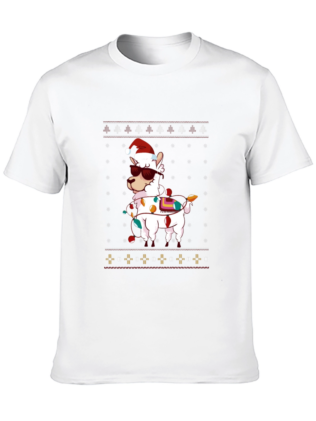 Llama Christmas T-Shirt
