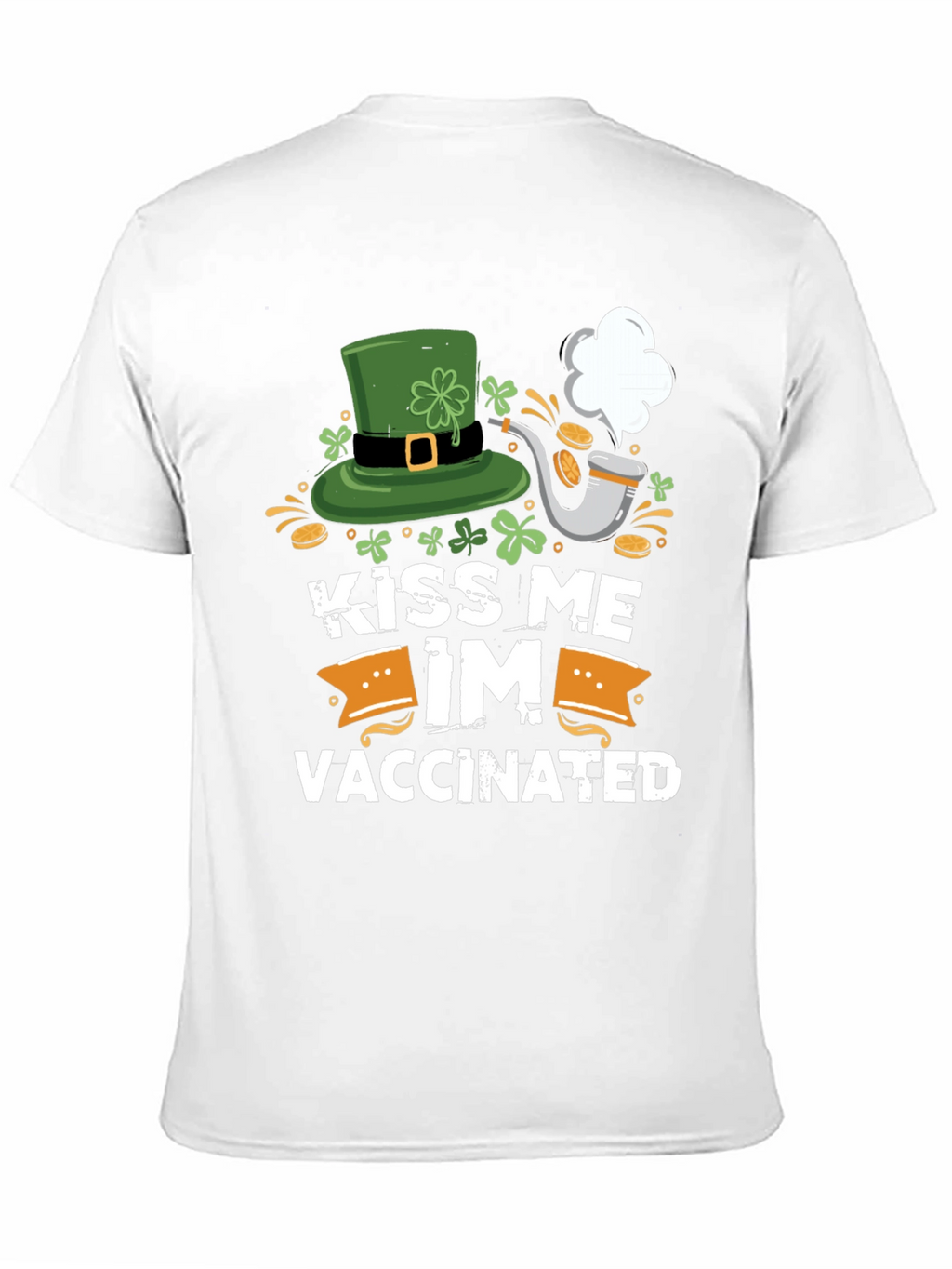 Kiss Me Im Vaccinated St. Patricks Day T-Shirt