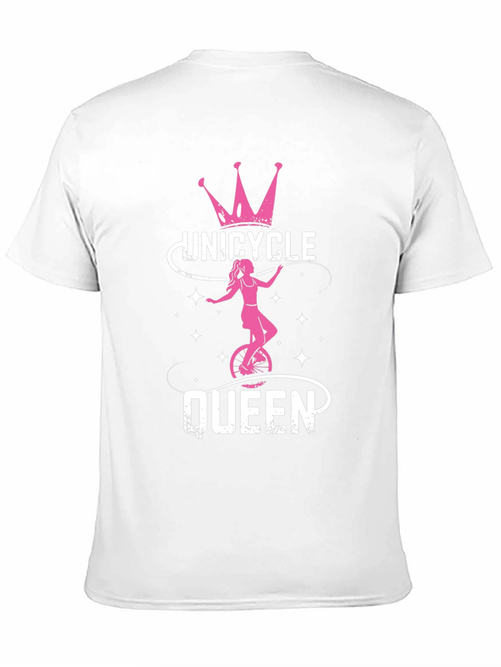 Unicycle Queen Black T-Shirt