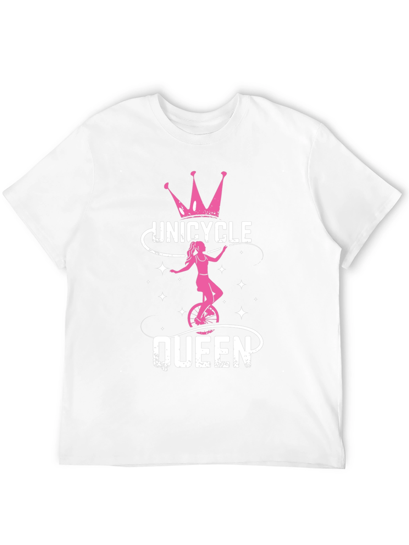 Unicycle Queen Black T-Shirt
