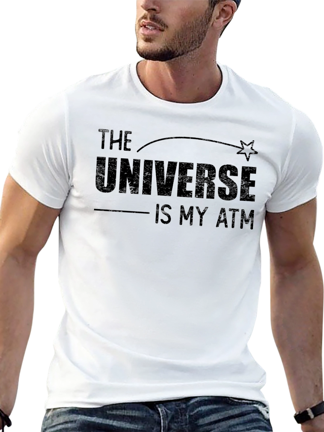 The Universe is My ATM Black T-Shirt