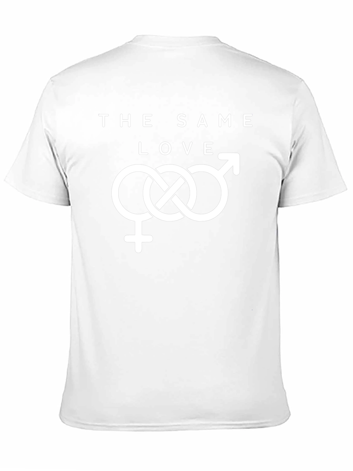 The Same Love Unisex T-Shirt - Black