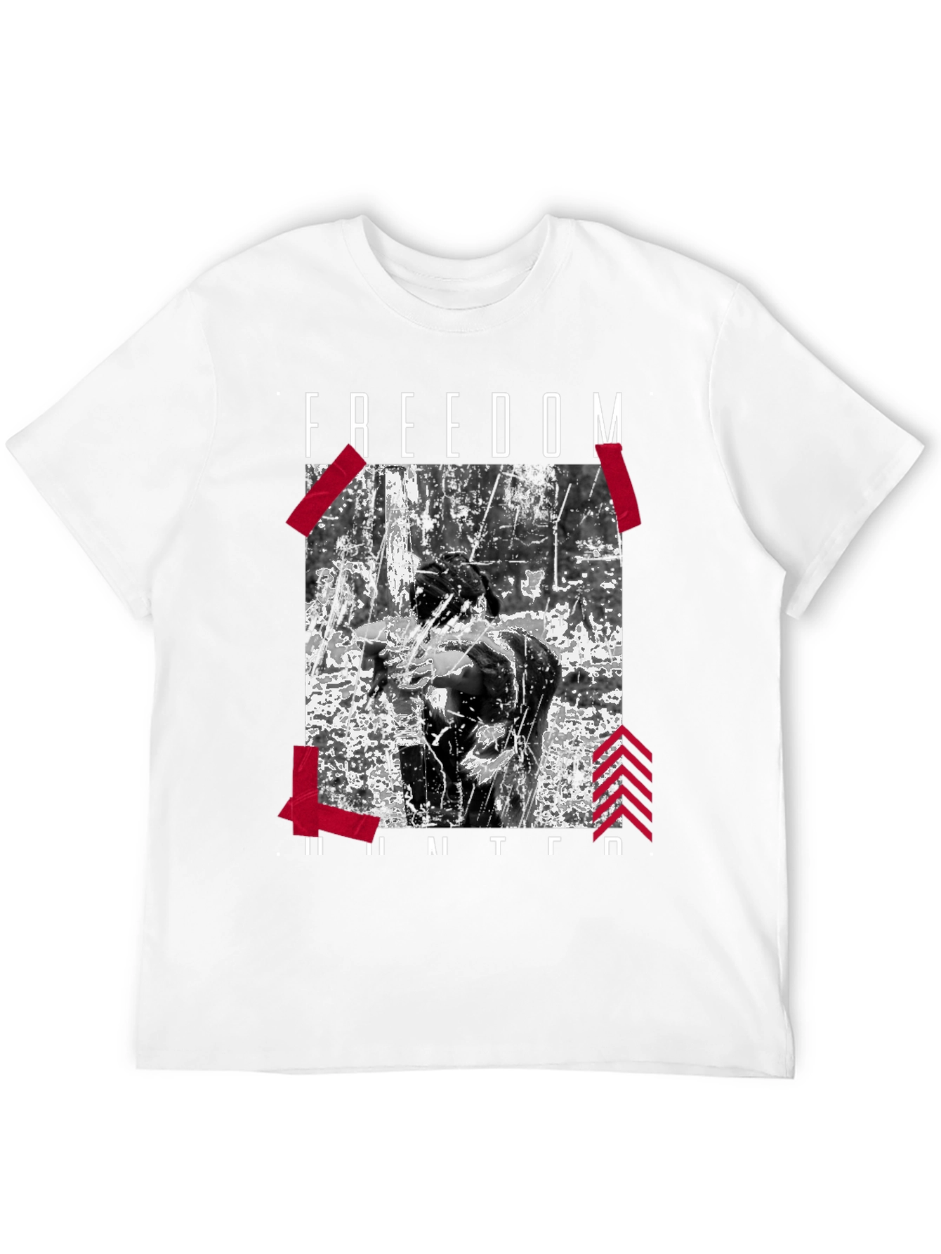 Freedom Hunter Graphic Tee - Black