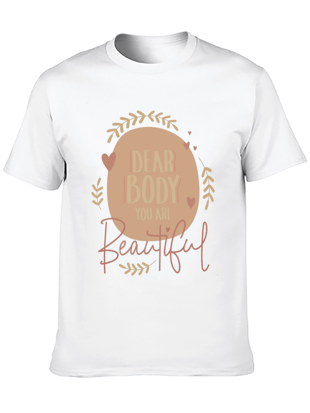 Dear Body Graphic Tee - Positive Affirmation Shirt