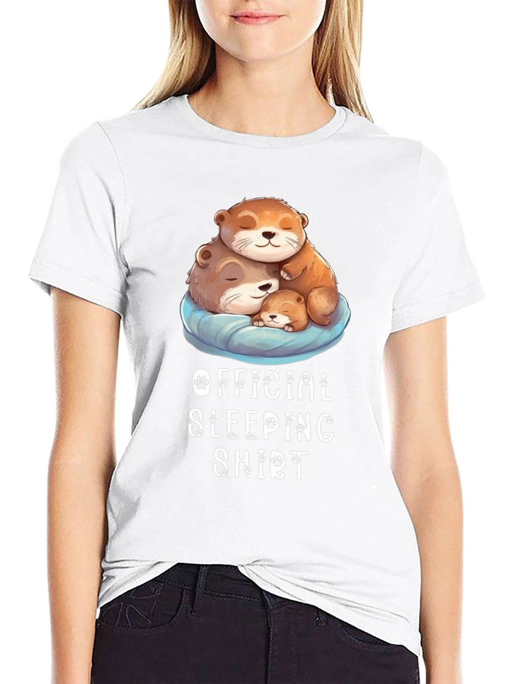 Otter Family Sleeping Shirt - Cute & Comfy