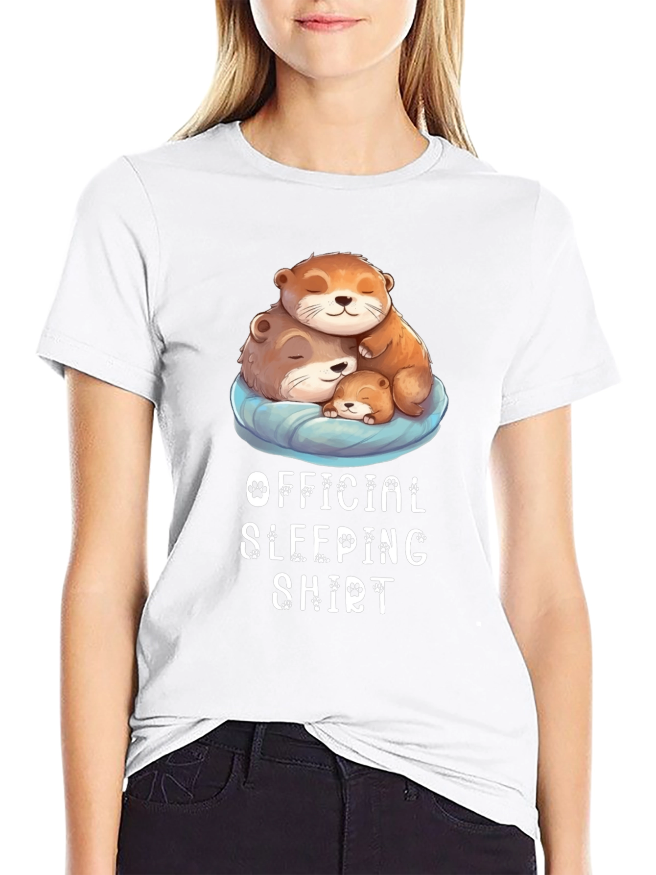 Otter Family Sleeping Shirt - Cute & Comfy