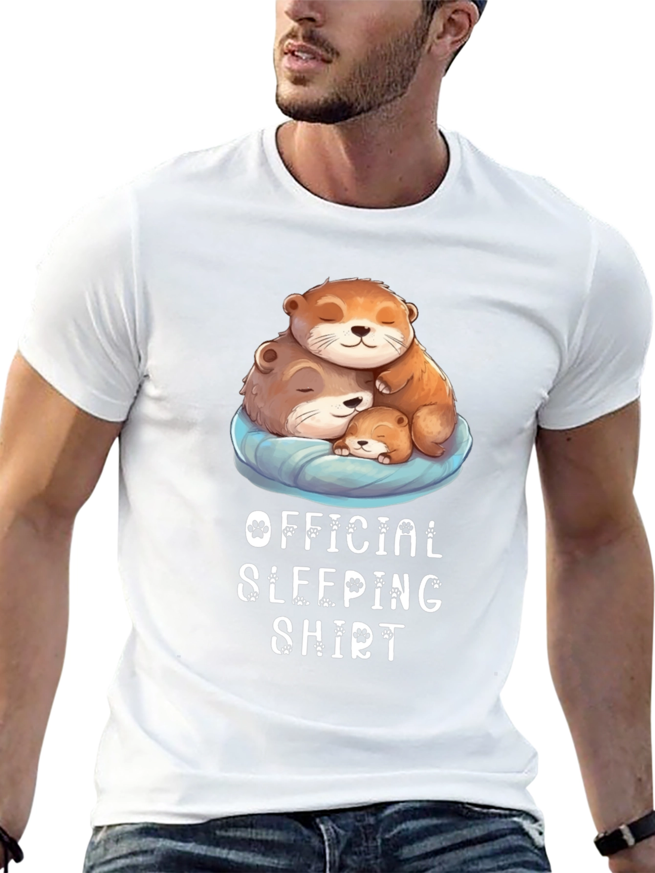 Otter Family Sleeping Shirt - Cute & Comfy