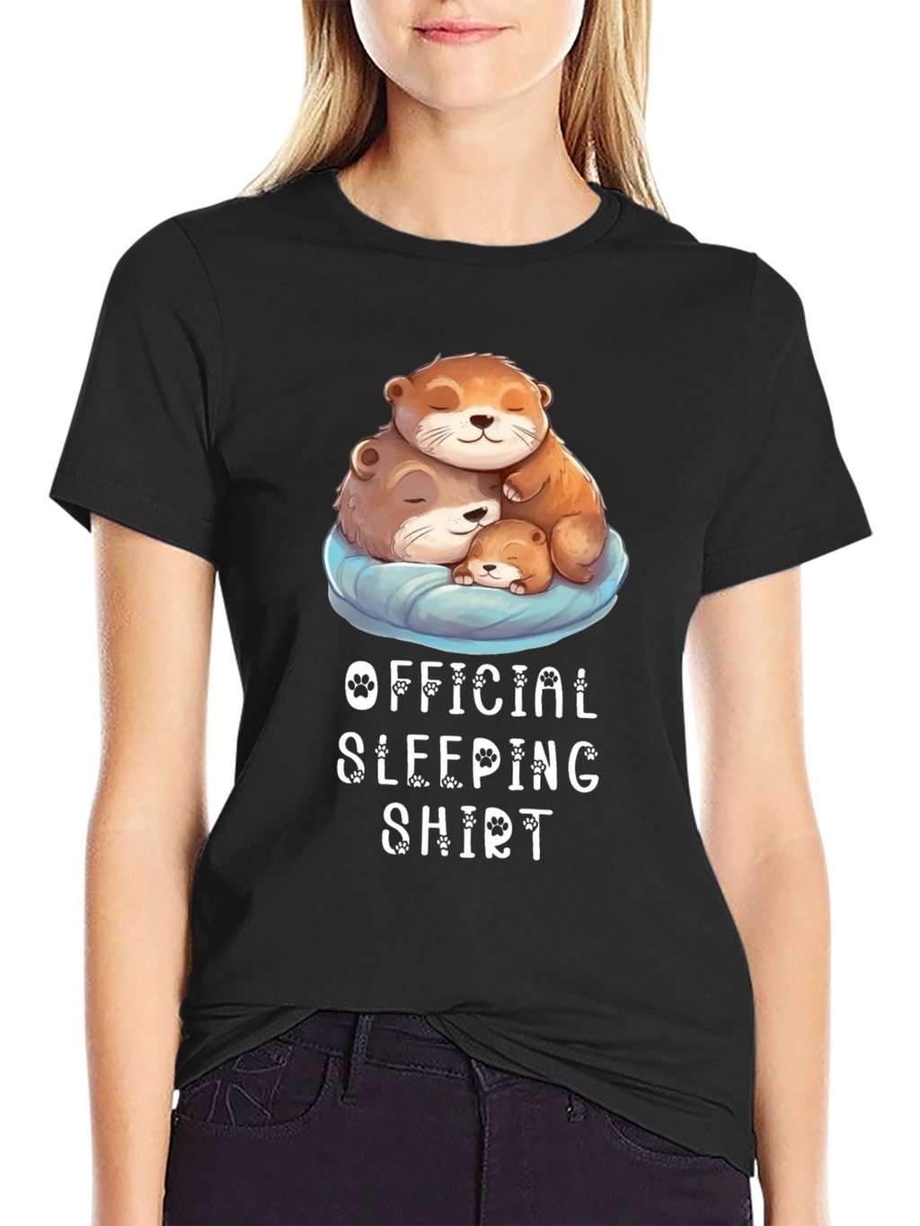 Otter Family Sleeping Shirt - Cute & Comfy