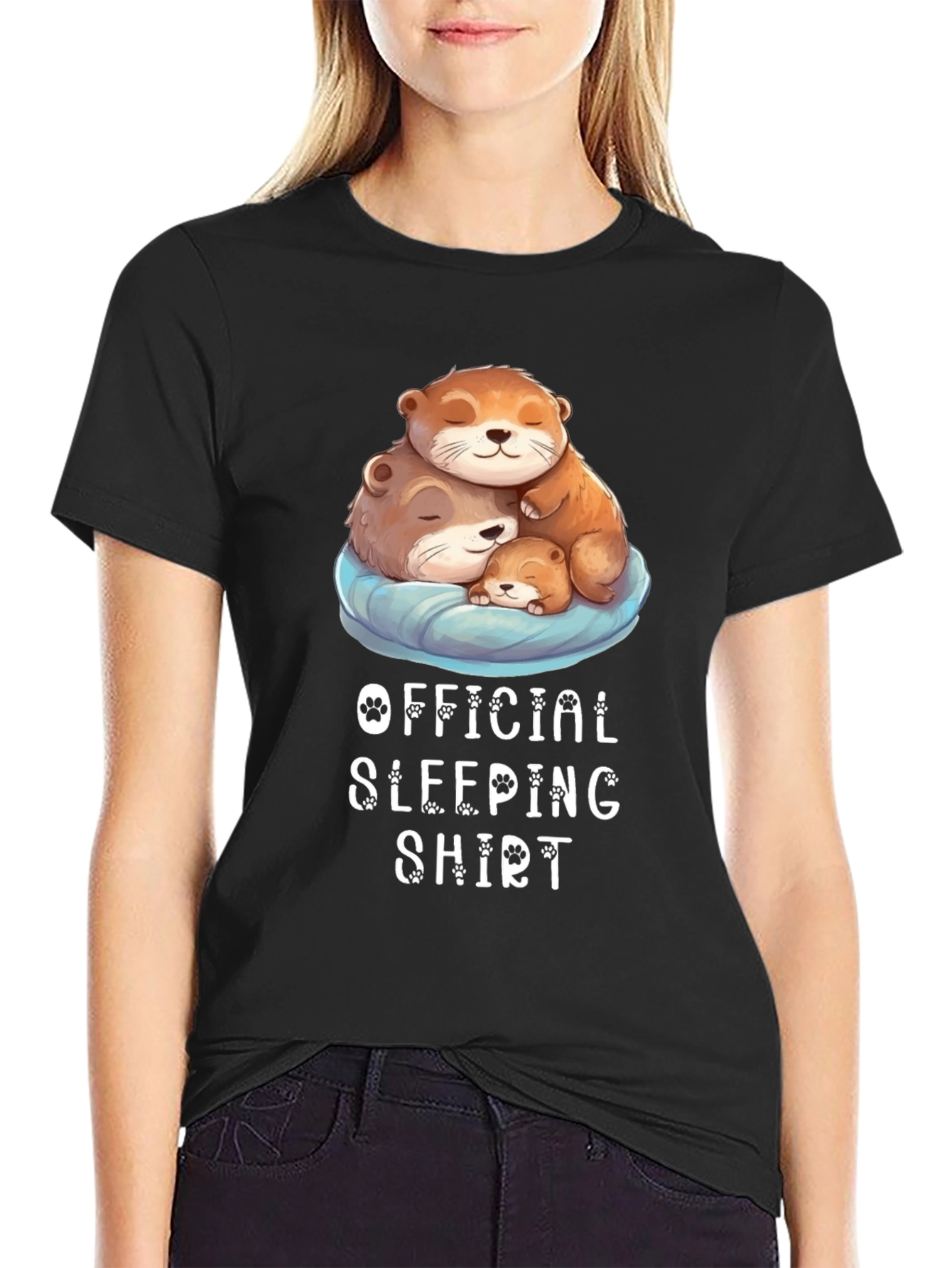 Otter Family Sleeping Shirt - Cute & Comfy