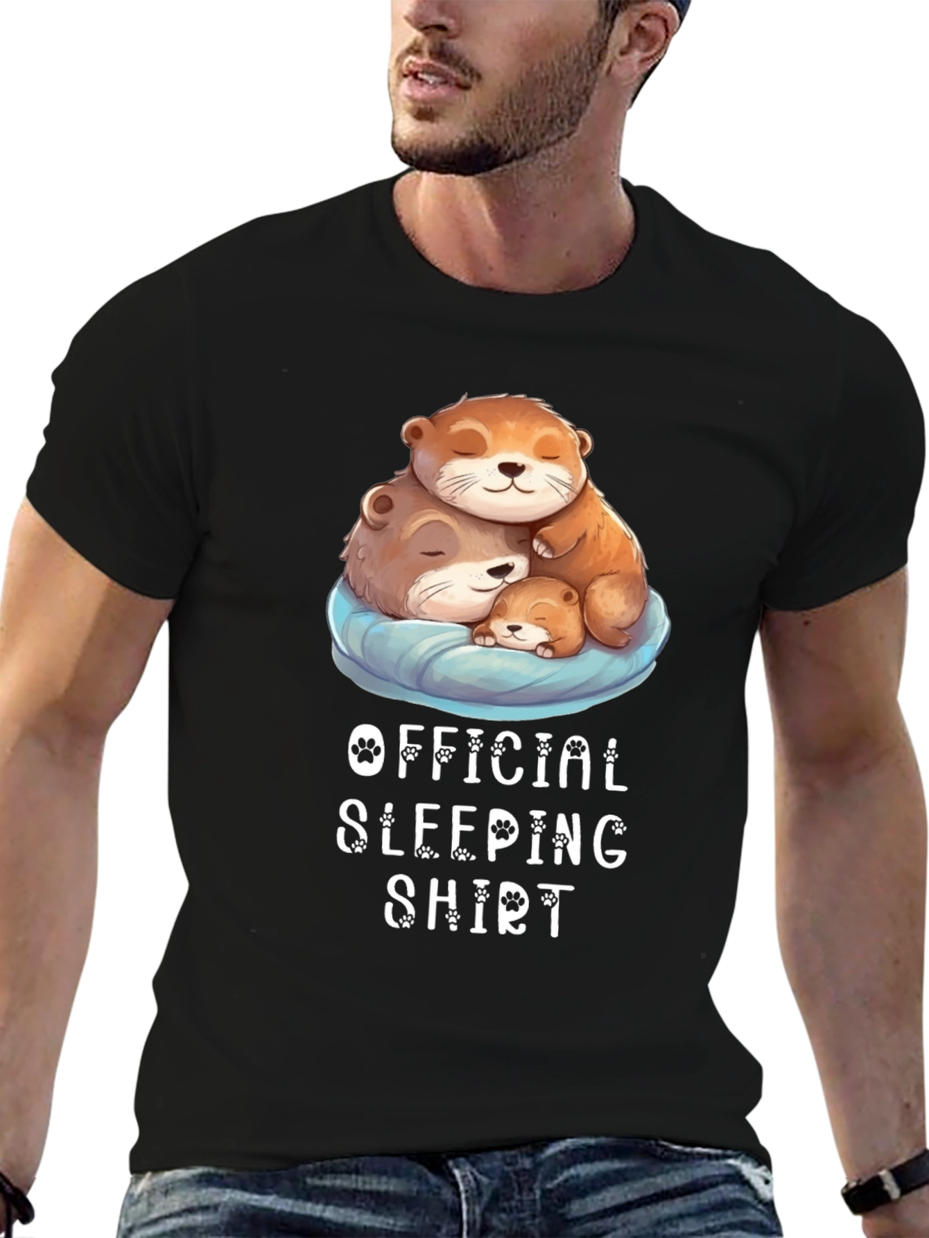 Otter Family Sleeping Shirt - Cute & Comfy