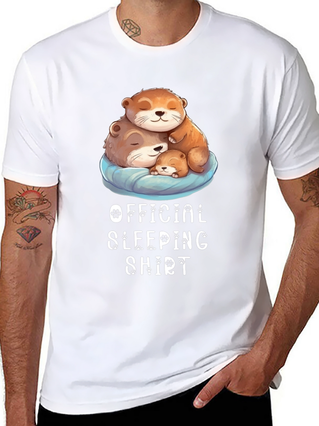 Otter Family Sleeping Shirt - Cute & Comfy