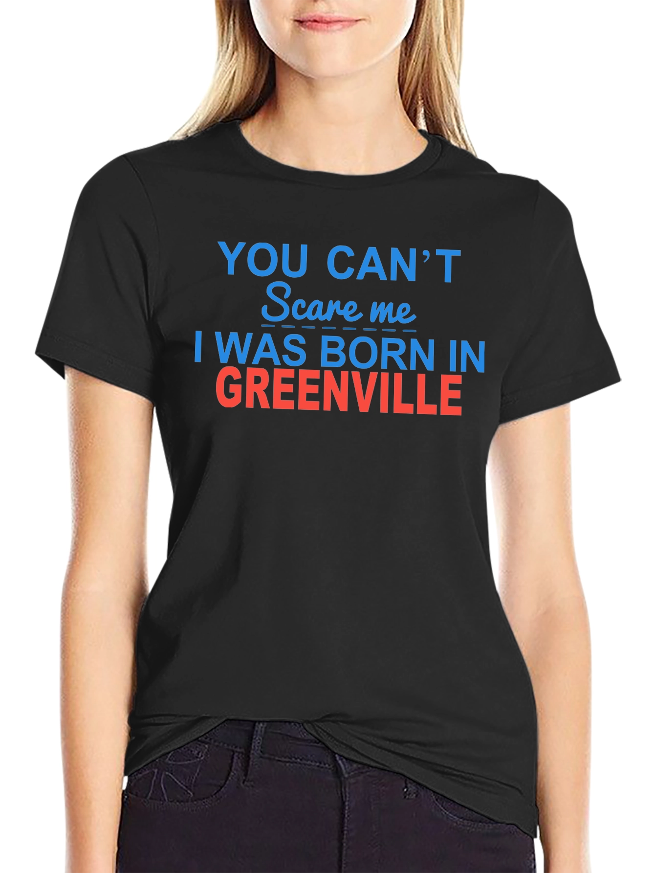 Born in Greenville T-Shirt - Funny Hometown Pride