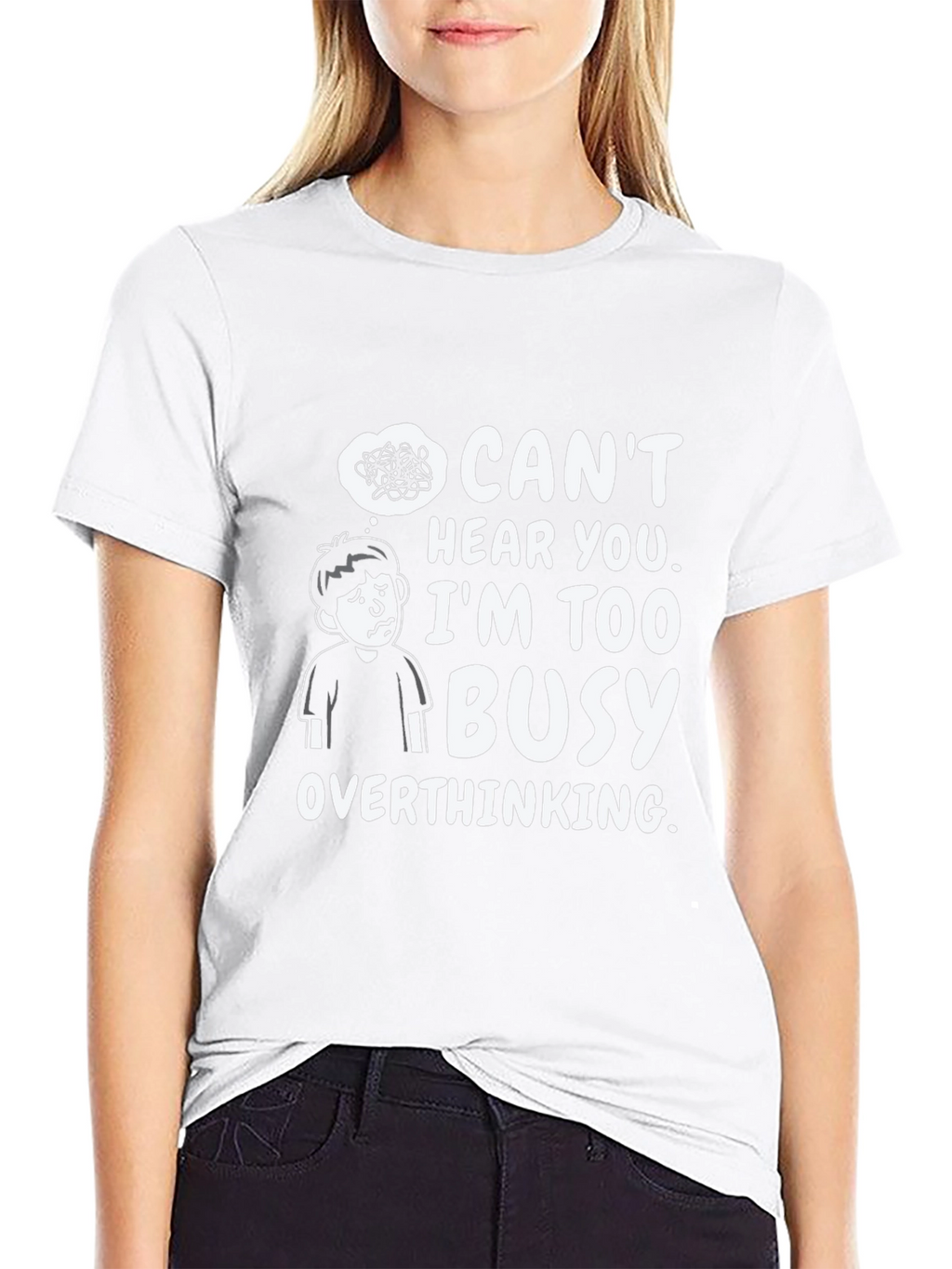 Overthinking T-Shirt - Funny Graphic Tee