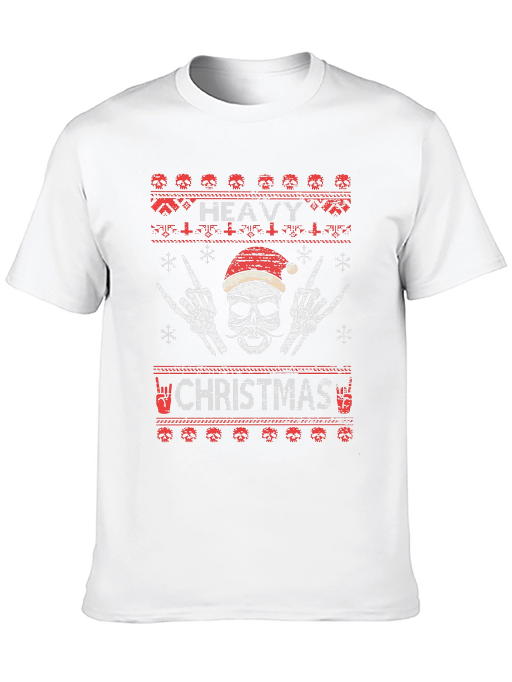 Heavy Metal Christmas Graphic T-Shirt