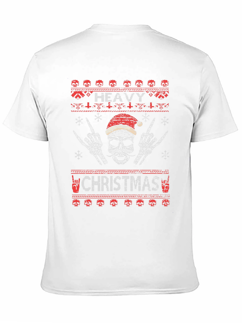 Heavy Metal Christmas Graphic T-Shirt