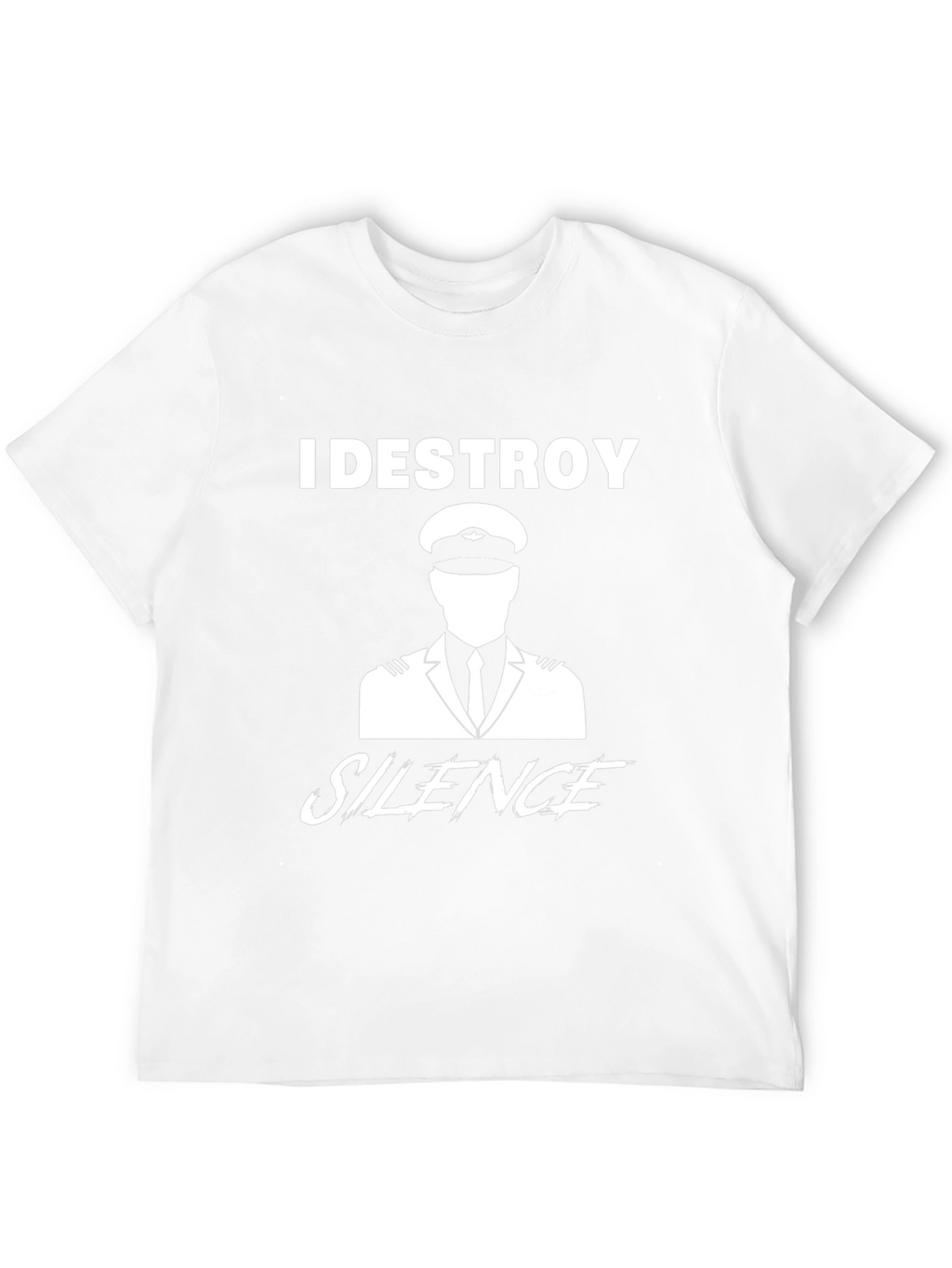 I DESTROY SILENCE Pilot Graphic Tee