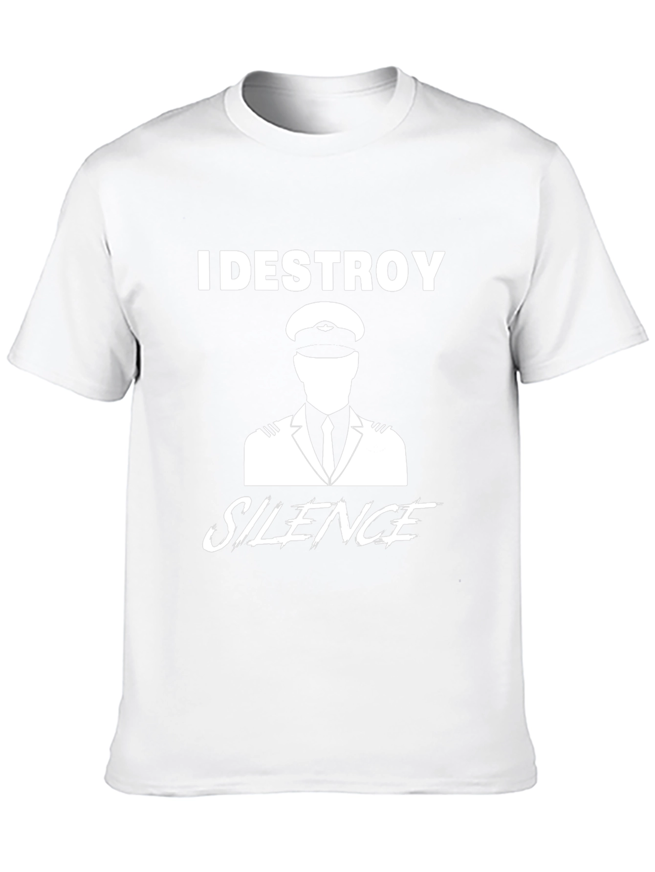 I DESTROY SILENCE Pilot Graphic Tee