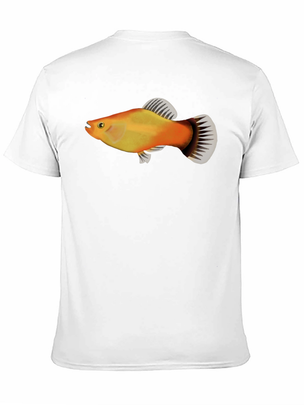Molly Fish Graphic Tee - Black Casual Shirt