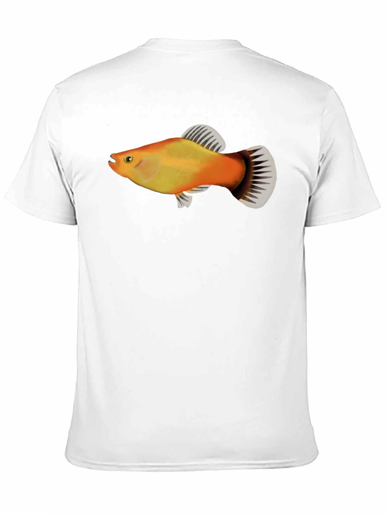 Molly Fish Graphic Tee - Black Casual Shirt