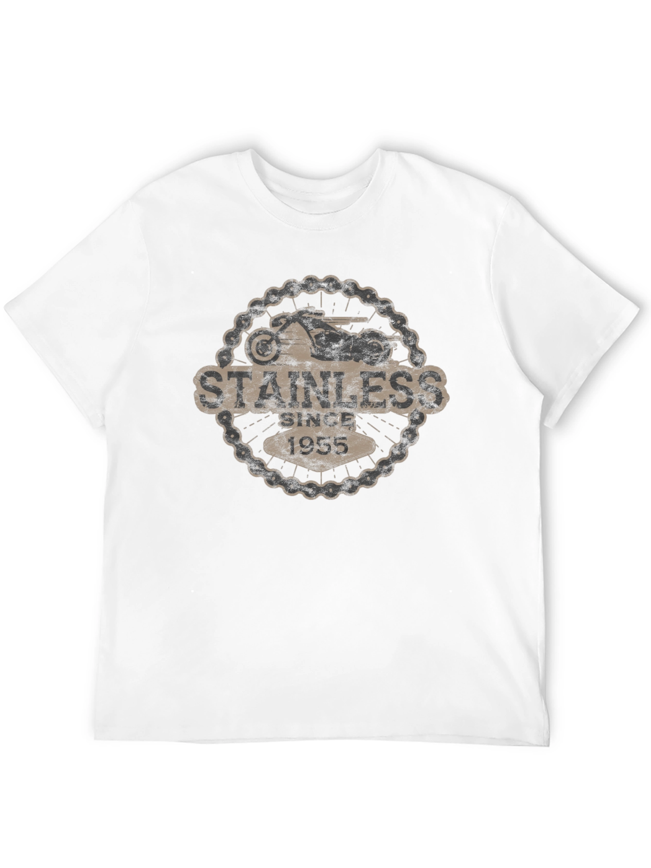 Stainless Since 1955 Motorcycle T-Shirt