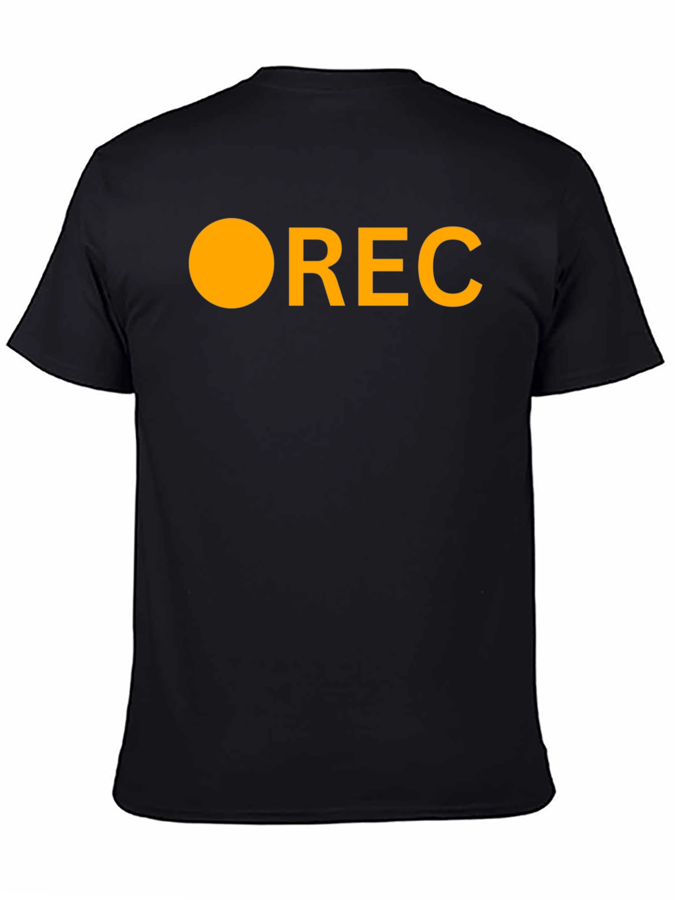 Recording in Progress Black T-Shirt