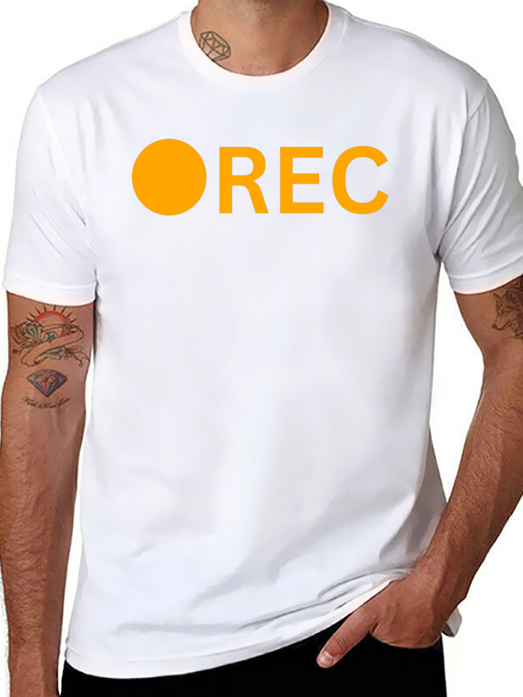 Recording in Progress Black T-Shirt