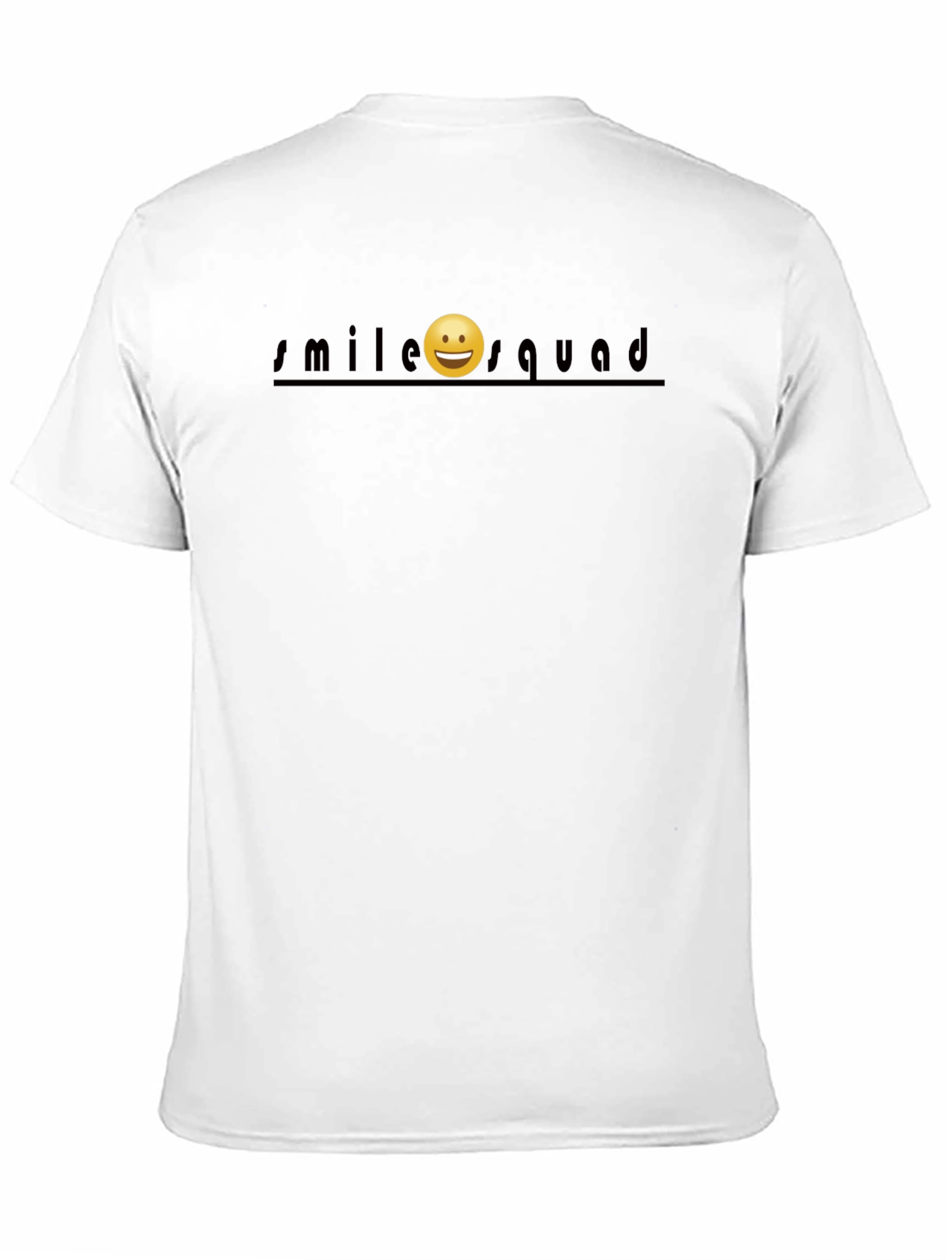 Smile Squad T-Shirt - Black Graphic Tee