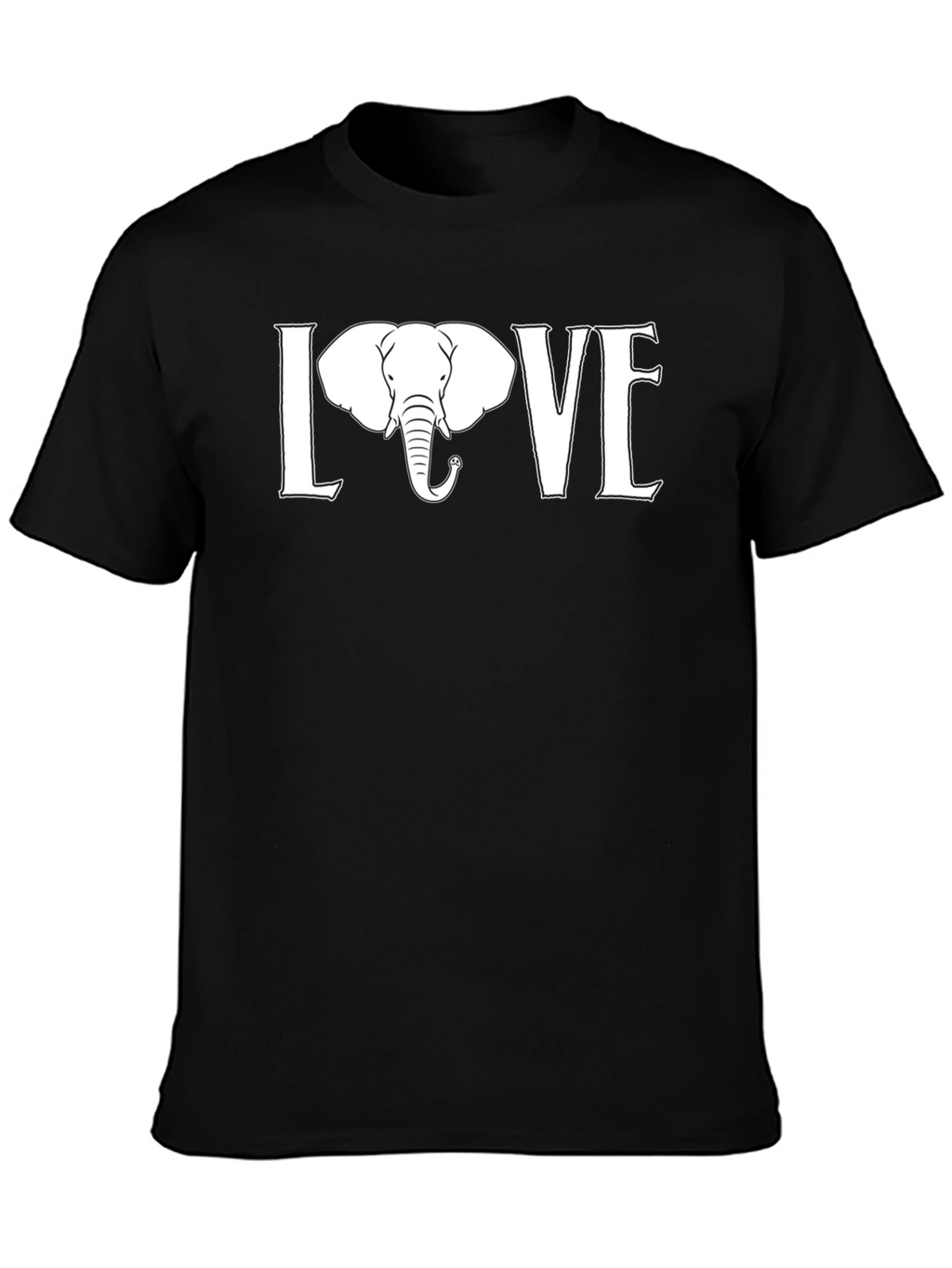 Elephant LOVE Graphic T-Shirt