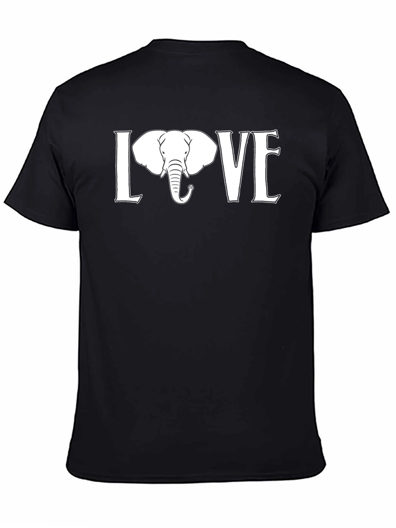 Elephant LOVE Graphic T-Shirt