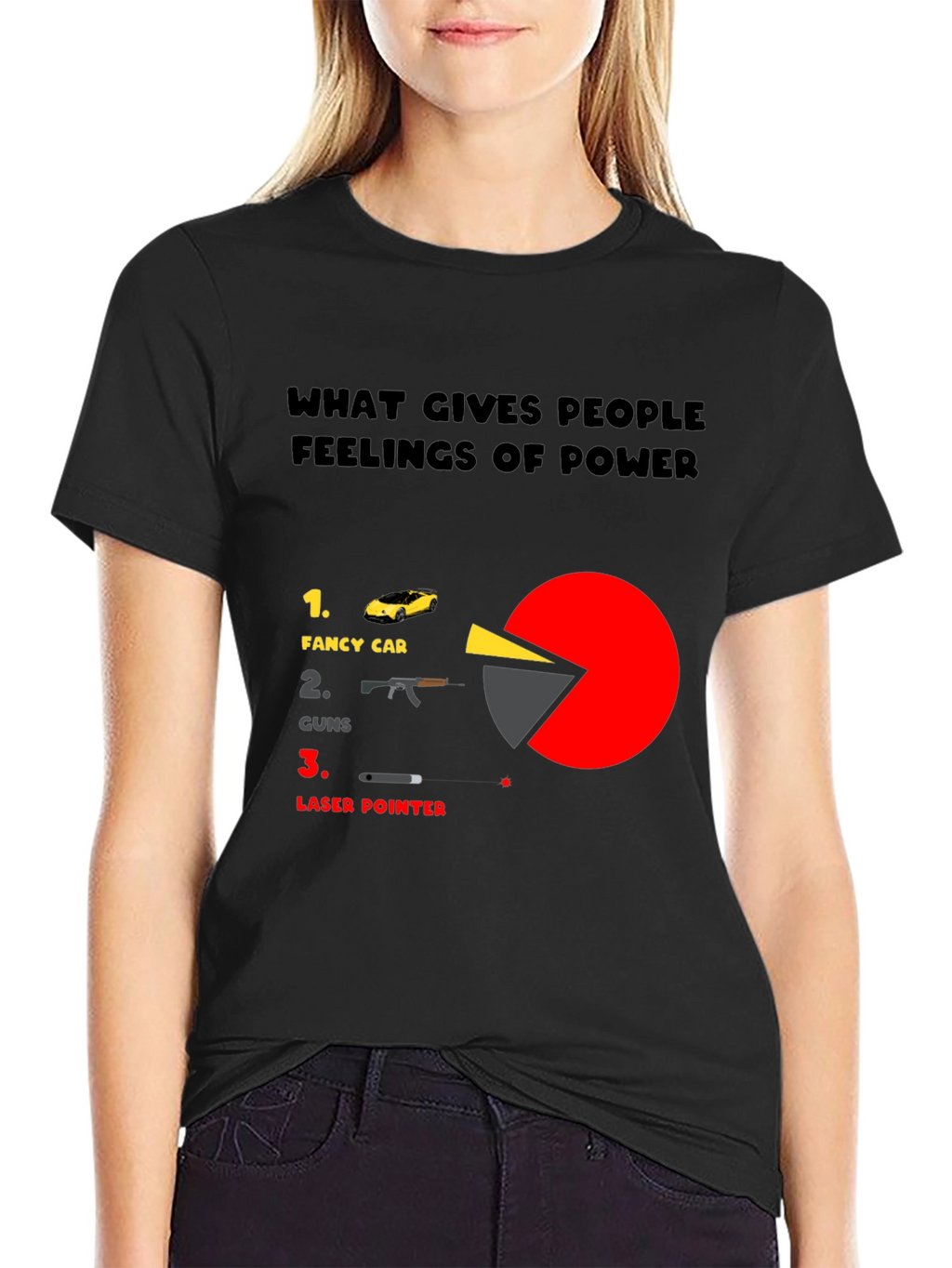 Feelings of Power T-Shirt - Funny Graphic Tee