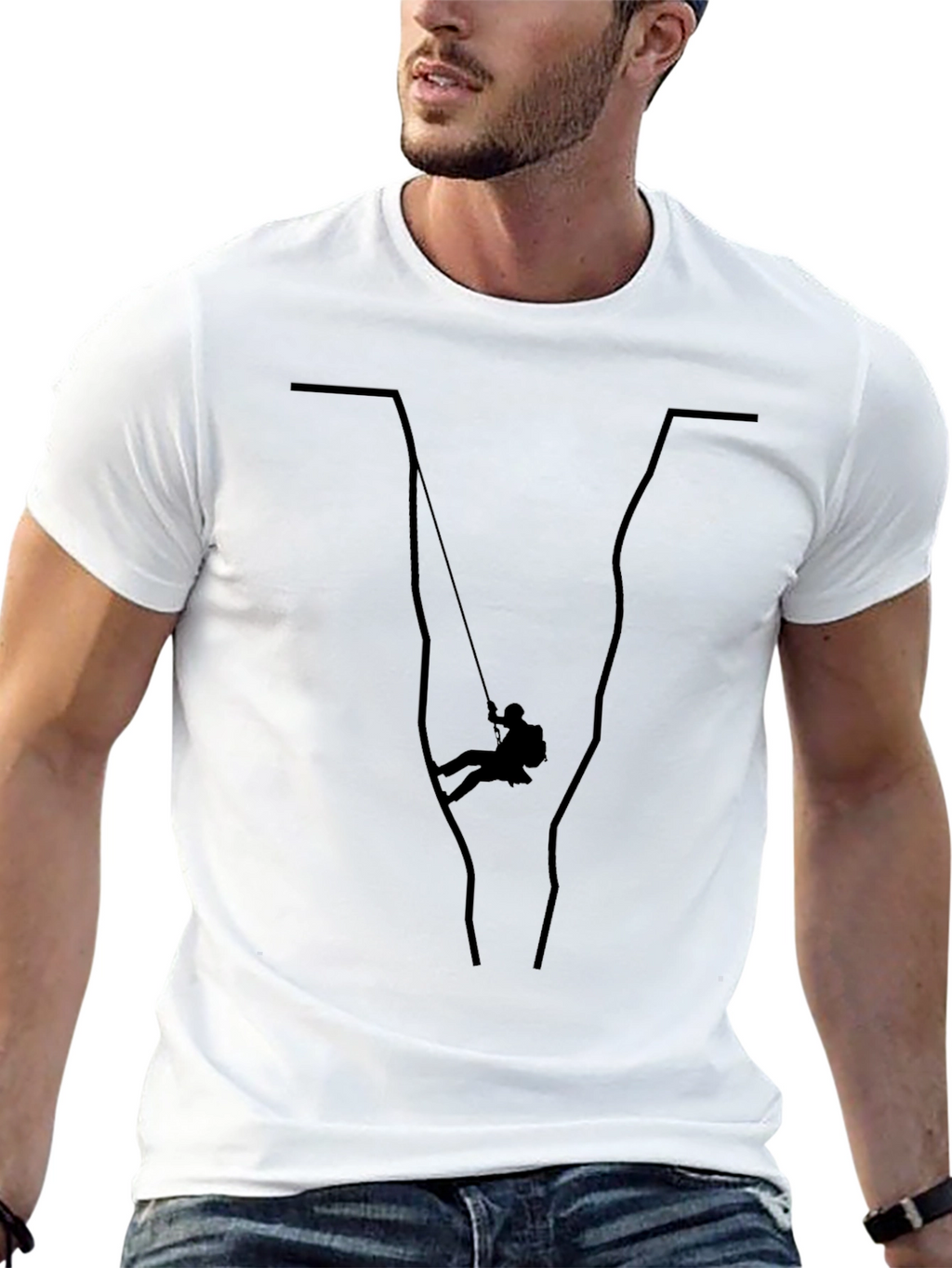 Rock Climbing T-Shirt - Adventure Apparel