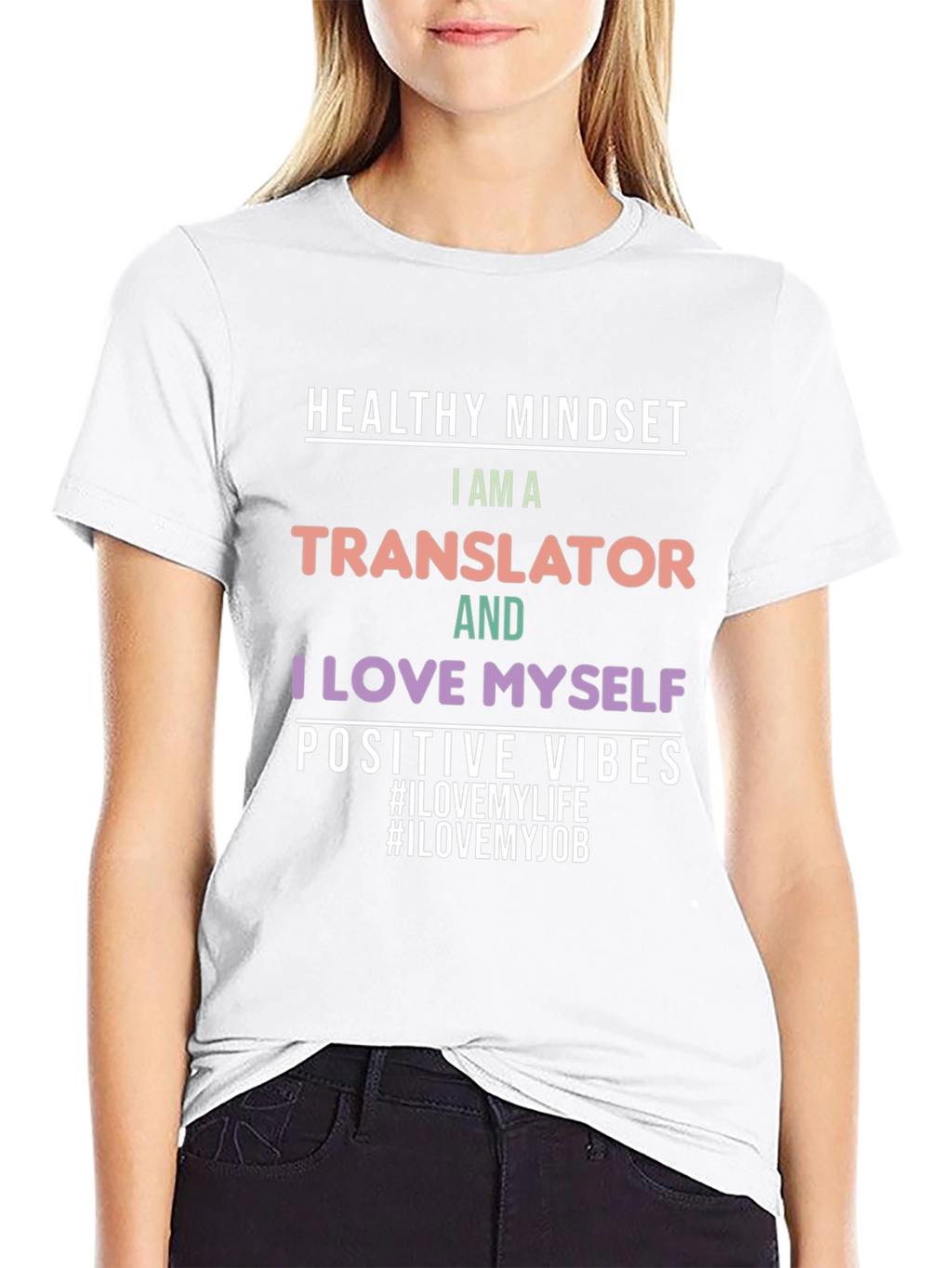 Translator Pride T-Shirt - Healthy Mindset Positive Vibes