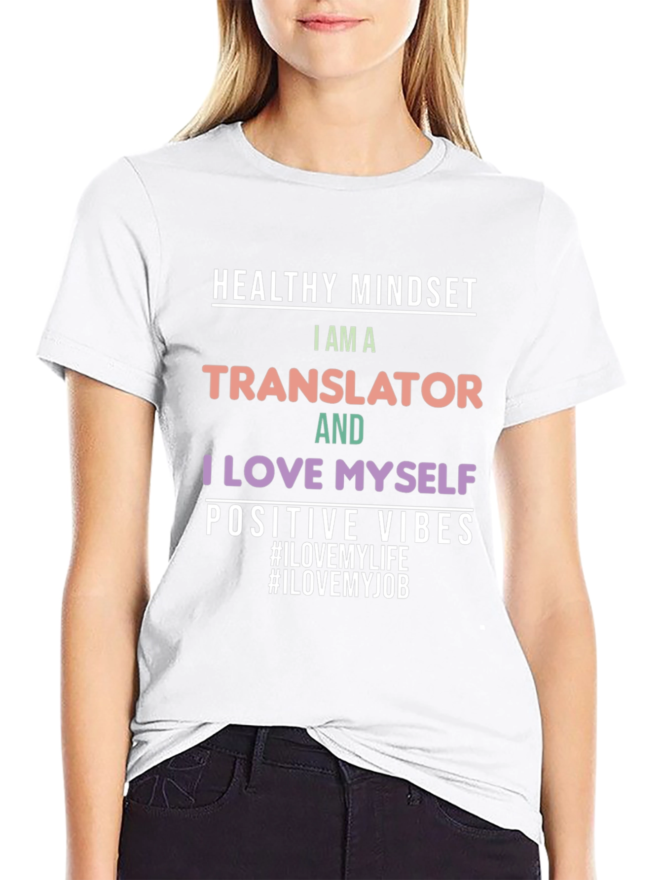 Translator Pride T-Shirt - Healthy Mindset Positive Vibes