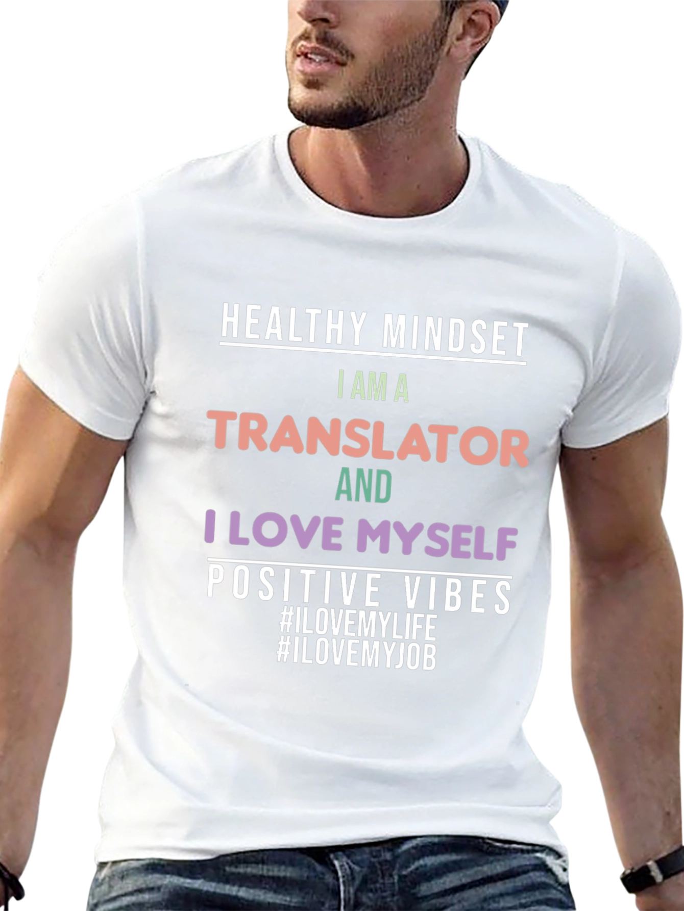 Translator Pride T-Shirt - Healthy Mindset Positive Vibes