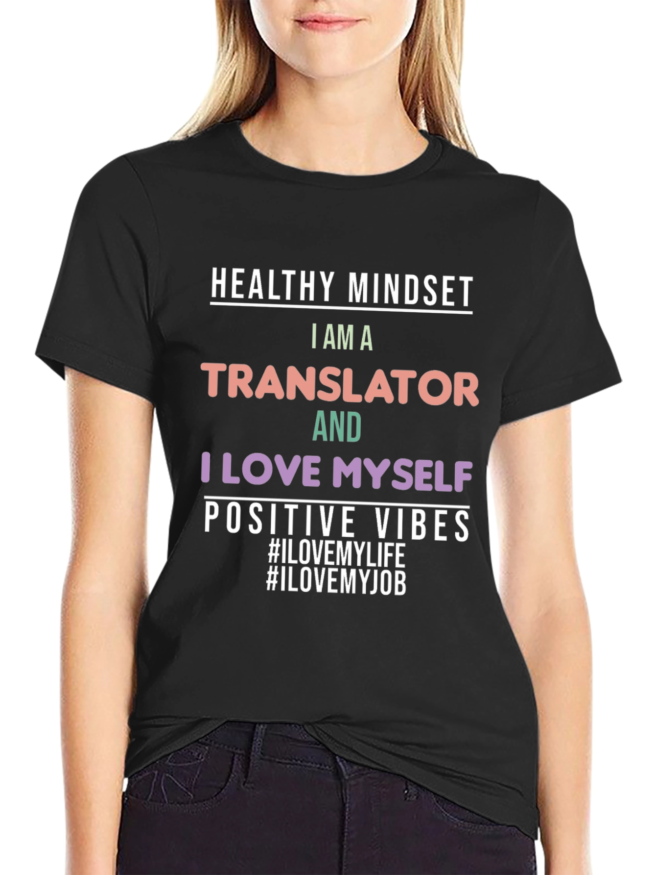 Translator Pride T-Shirt - Healthy Mindset Positive Vibes