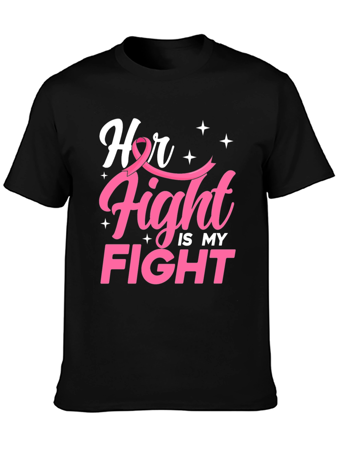 Her Fight Is My Fight Breast Cancer Awareness T-Shirt