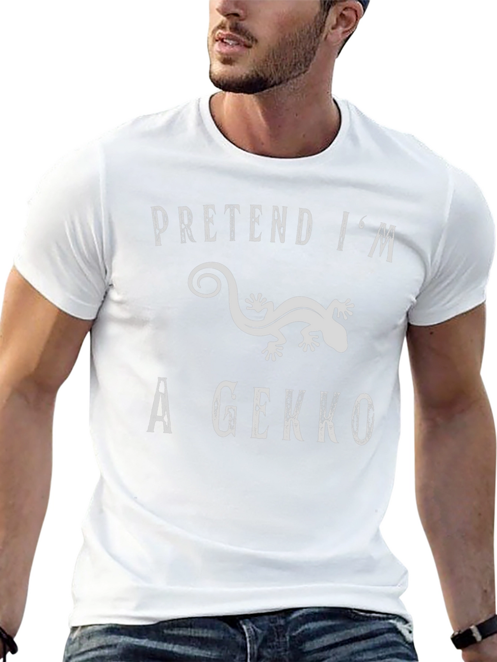 Pretend Im a Gecko Graphic T-Shirt