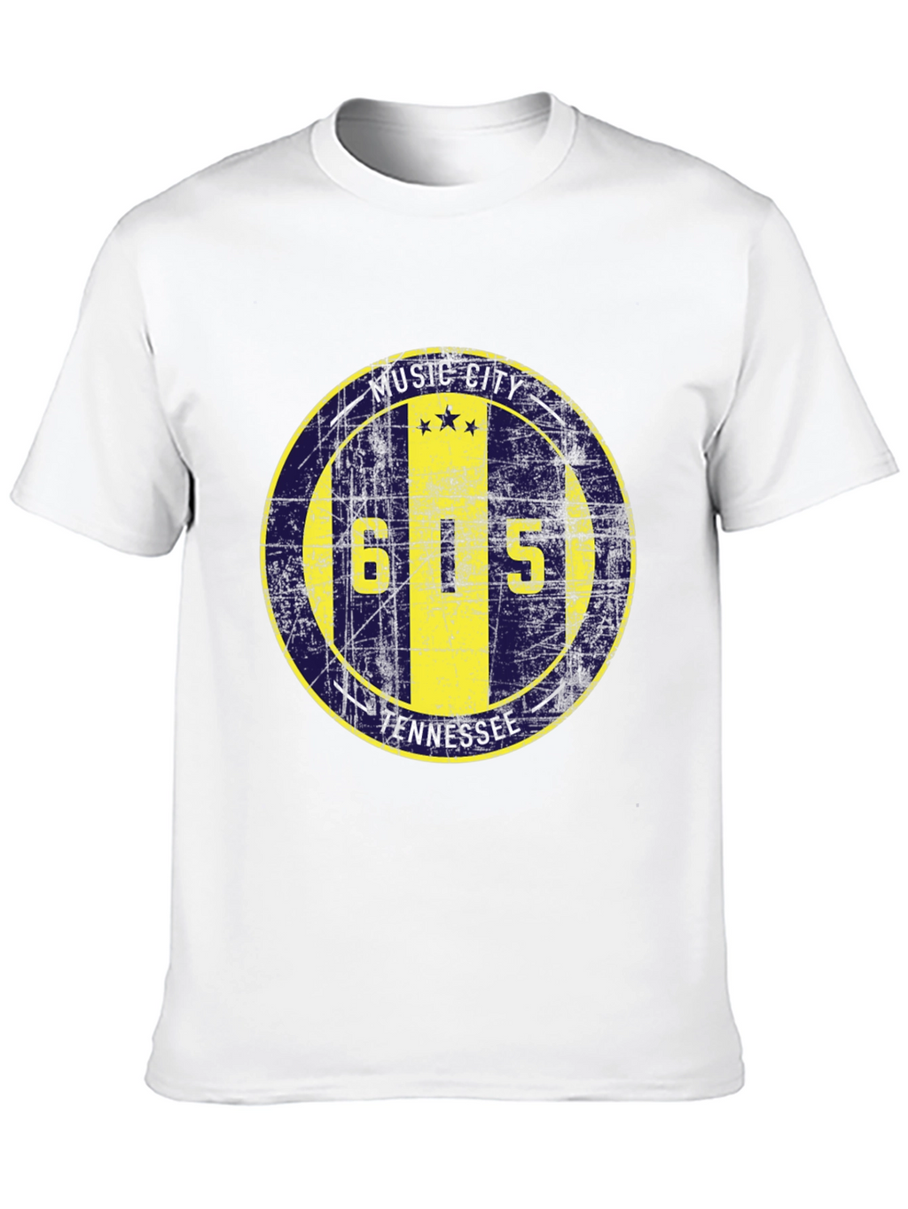 Music City Tennessee 615 T-Shirt
