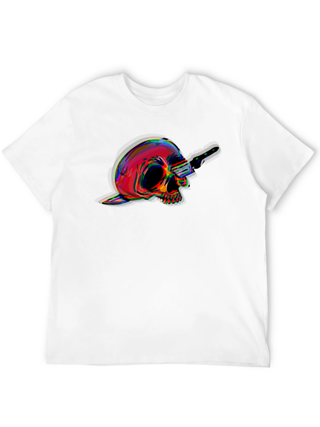 Skull & Dagger Graphic Tee - Edgy Style