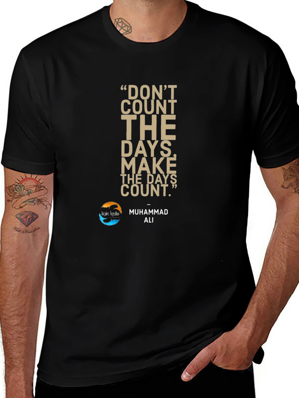 Motivational Muhammad Ali Quote T-Shirt