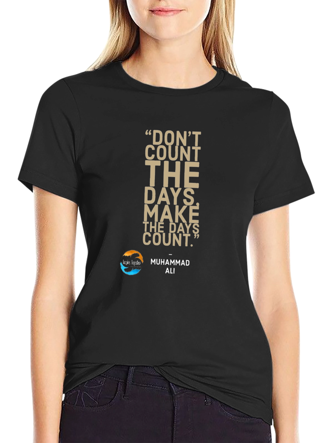 Motivational Muhammad Ali Quote T-Shirt